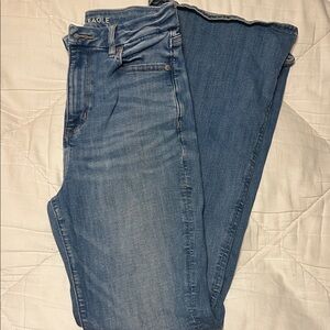 American Eagle Outfitters Light Blue Flare Jeans
